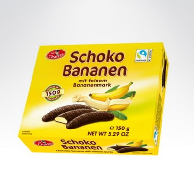 Sir Charles 150g Schoko Bananen pianki bananowe w polewie czekoladowej