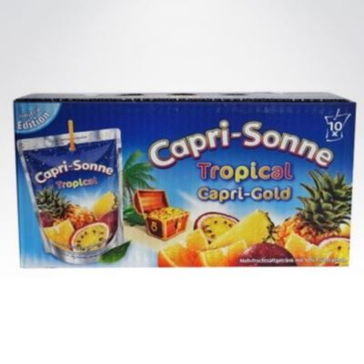 Capri Sonne 10 sztuka kartonik Tropical Gold