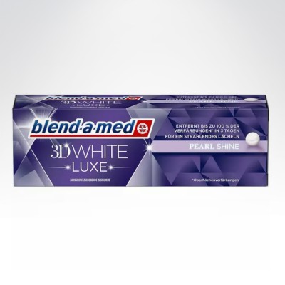 Blend-A-Med 75ml 3D White Luxe pasta do zÄ™bÃ³w