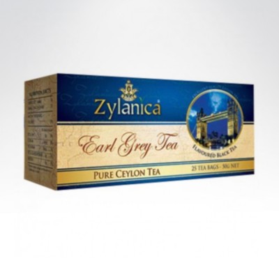 Zylanica 25 torebek herbata czarna Earl Grey