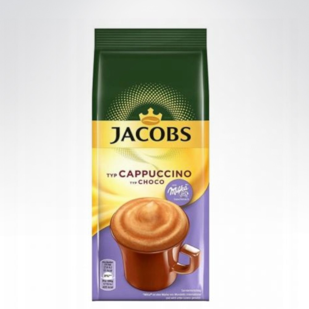 Jacobs 500g cappuccino Czekoladowe