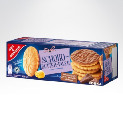 Gut&Gunstig ciastka Schoko-Butter-Taler 300g