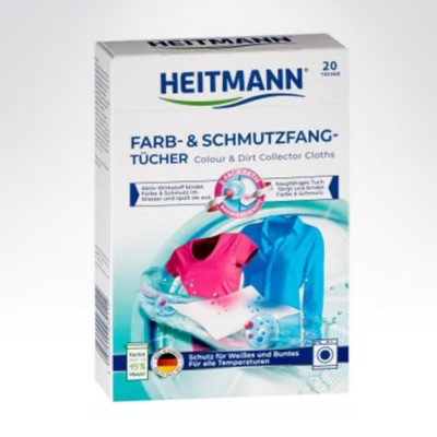 Heitmann chusteczki wyłapujące kolor 20szt