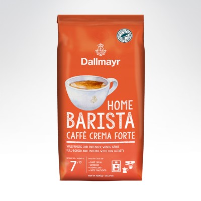 Dallmayr Home Barista kawa ziarnista 1kg Caffe Crema Forte