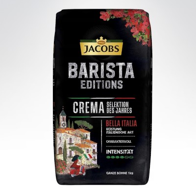 Jacobs Barista Crema Bella Italia kawa ziarnista 1 kg