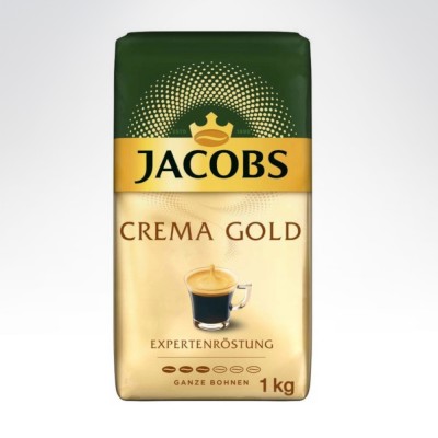 Jacobs Crema Gold kawa ziarnista 1 kg