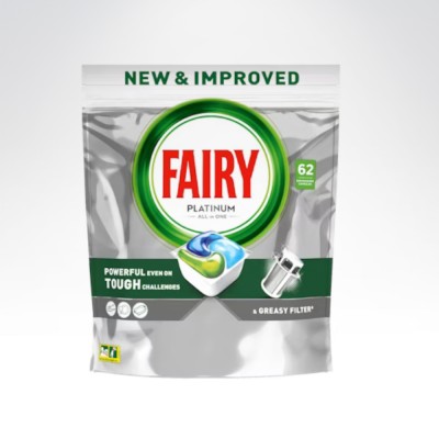 Fairy Platinum tabletki do zmywarki 62 szt.