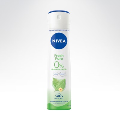 Nivea Fresh Pure 0% Aluminium spray 150ml