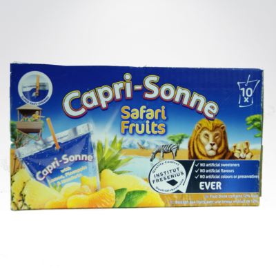Capri Sonne 10 sztuk kartonik Safari Fruits