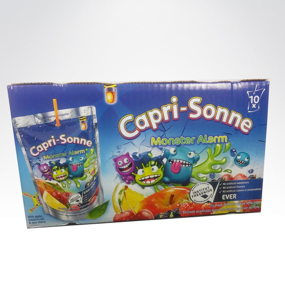 Capri Sonne 10 sztuk kartonik Monster Alarm