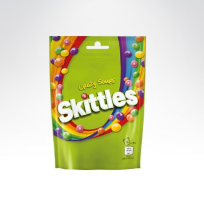 Skittles Crazy Sour cukierki owocowe kwaśne 152g