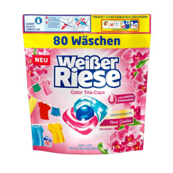 Niemieckie kapsułki do prania kolorów Weißer Riese Aromatherapie Color 80 szt